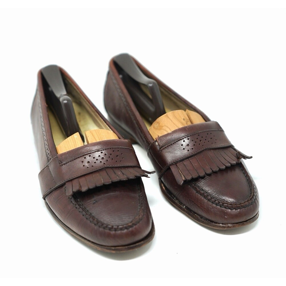 Church’s CustomGrade Burgundy Kiltie Loafers Handmade NewYork Beverly HillsMen’s
